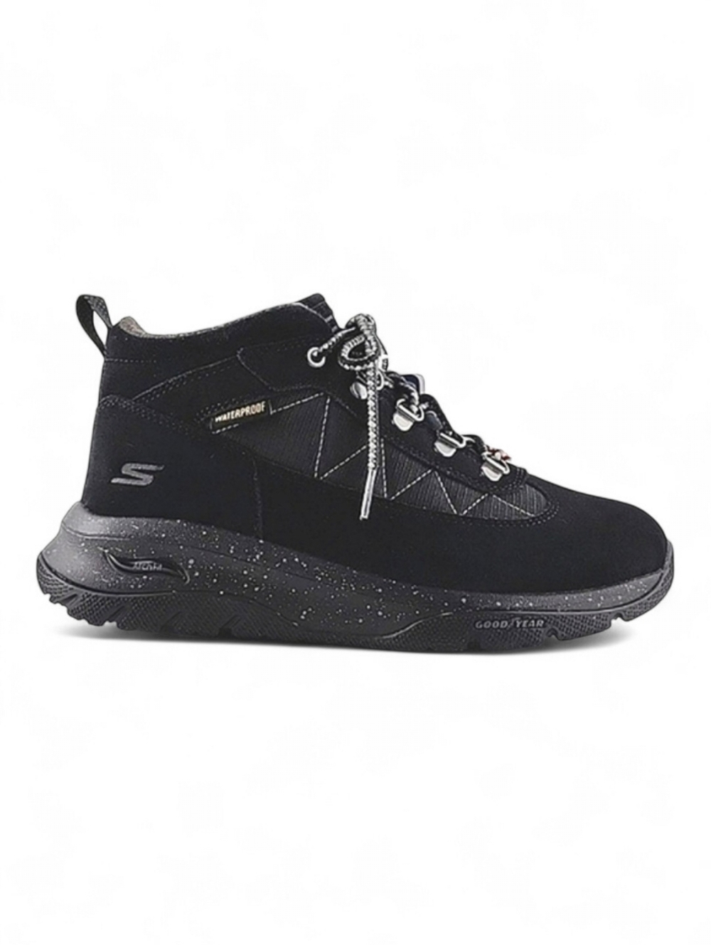 NWT Skechers Women’s Black Waterproof Arch Fit Journey Persist Ankle Boots 6.5